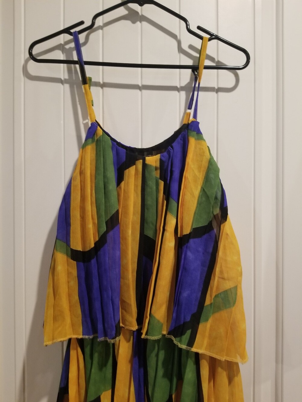 Multi-Color High-Low Dress - Picture 2 of 4